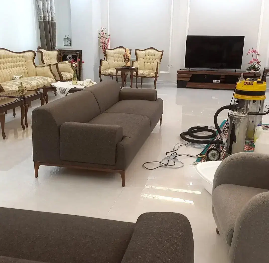 مبل شویی تضمینی بادستگاه(تمامی نقاط)شستشوموکت فرش|خدمات نظافت|نیشابور, فضل|دیوار