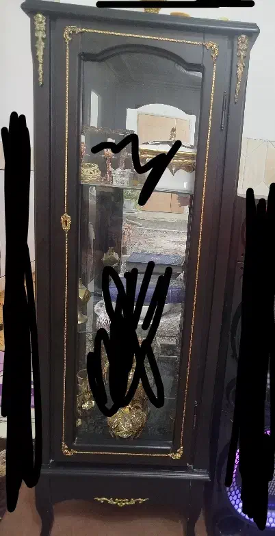 ویترین در حد نو سایز کوچک جدید|بوفه، ویترین، کنسول|الیگودرز, |دیوار