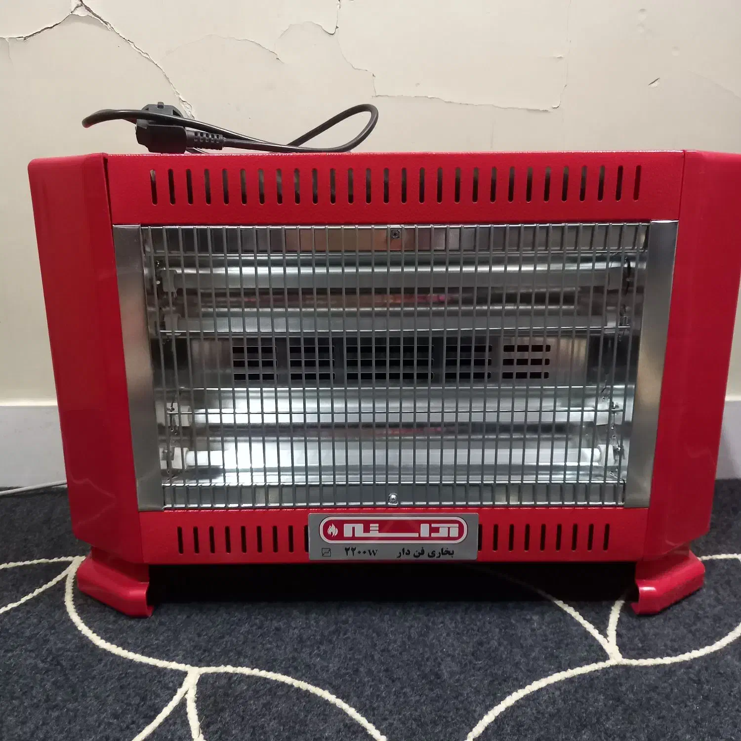 بخاری برقی فن دار|بخاری، هیتر، شومینه|شیراز, لاله|دیوار