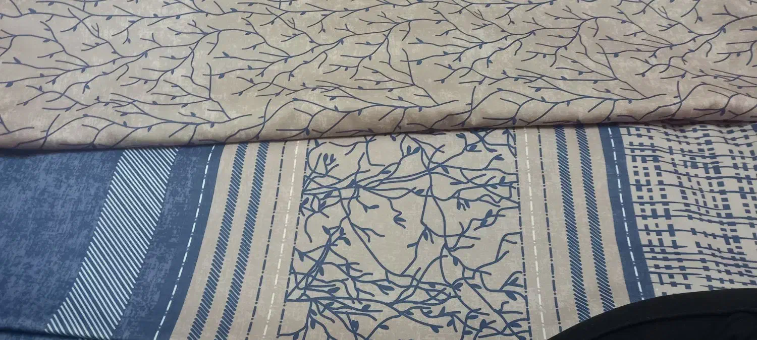 ۱۴ متر پارچه تشک ملافه ملاحفه رو تختی|سرویس روتختی|تبریز, |دیوار