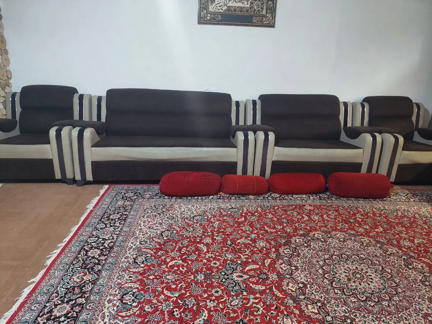 مبل ۹نفره تمیزو مرتب|مبلمان خانگی و میز عسلی|شیراز, سجادیه|دیوار