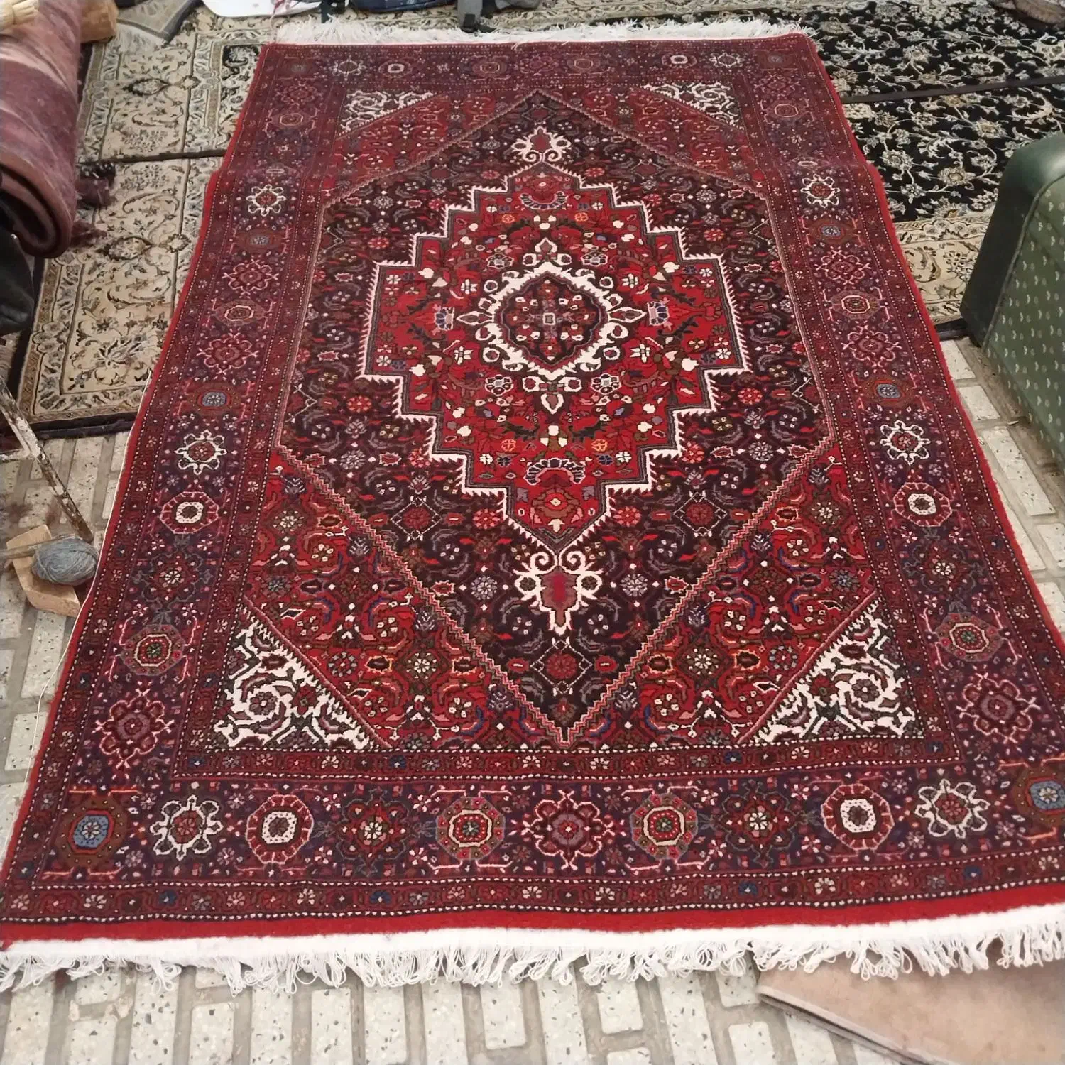 فرش دست بافت|فرش|زنجان, |دیوار