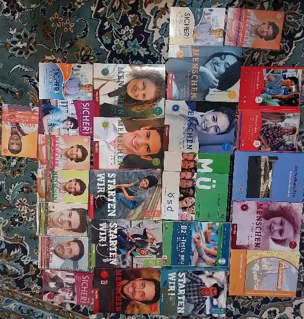 کتاب های منشن و اشتارتن ویا تا سطح b1|کتاب و مجله آموزشی|بروجن, |دیوار