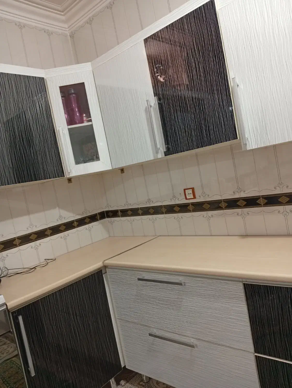 کابینت آشپزخانه|آب‌چکان و نظم‌دهنده ظروف|لار, |دیوار