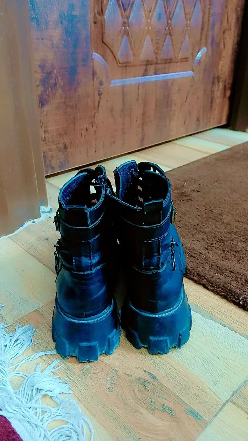 بوت مشکی سایز ۳۸|کیف، کفش، کمربند|جهرم, |دیوار