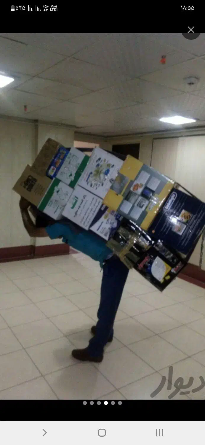 سروش بار متخصص در زمینه اسباب کشی|خدمات حمل و نقل|خرمدره, |دیوار