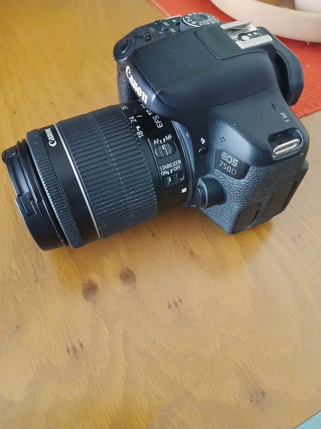 750 D در حد نو|دوربین عکاسی و فیلمبرداری|کیش, |دیوار