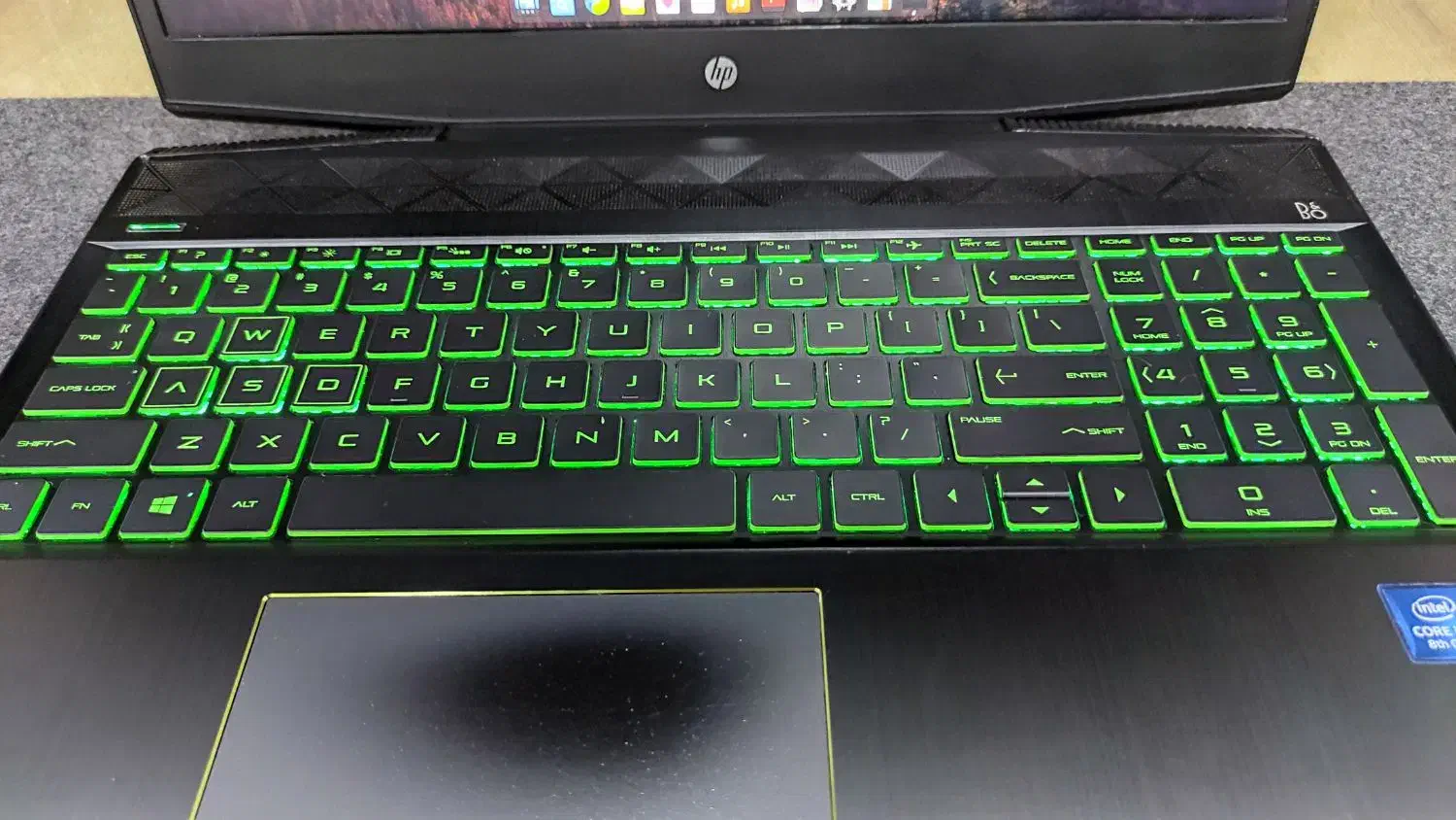 لپتاپ گیمینگ HP Pavilion 15|رایانه همراه|همدان, |دیوار
