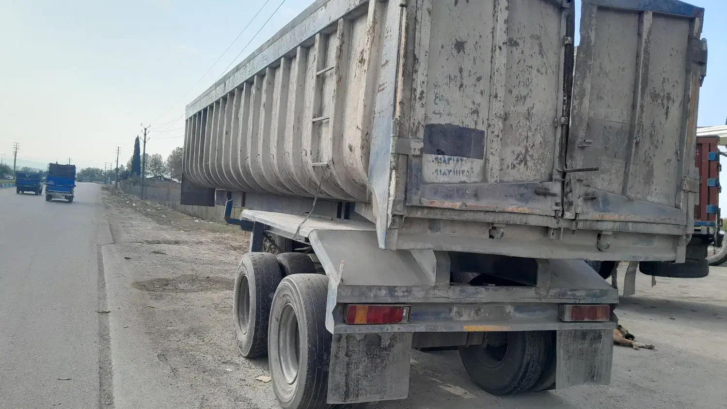 لگن کمپرس دومحور|خودرو سنگین|سورک, |دیوار