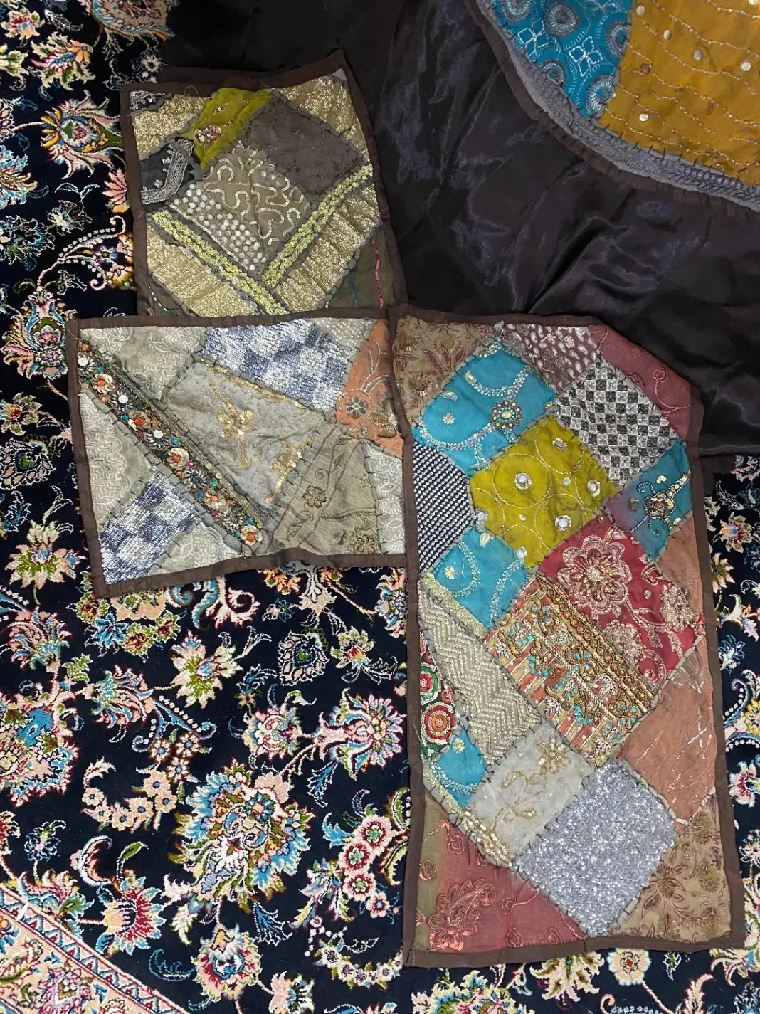 رومیزی و رو عسلی چهل تیکه|پرده، رانر، رومیزی|کهریزک, |دیوار