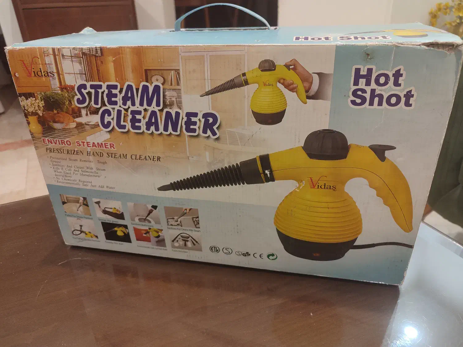 بخار شوی  ویداس در حد نو|جاروبرقی، جارو شارژی، بخارشو|تهران, قیطریه|دیوار