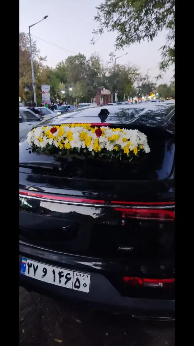 تزئین ماشین عروس درب منزل|خدمات پذیرایی، مراسم|قوچان, |دیوار