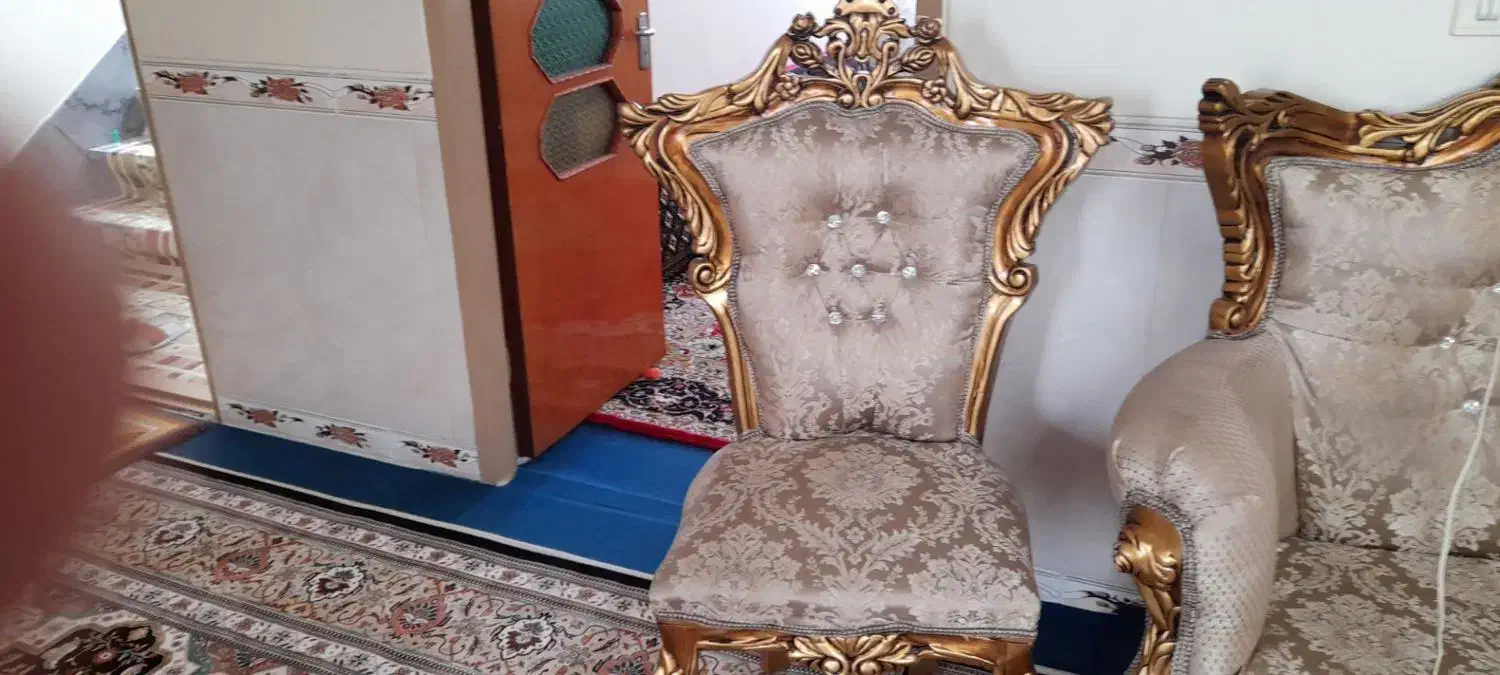 مبل سلطنتی|مبلمان خانگی و میز عسلی|سنقر, |دیوار