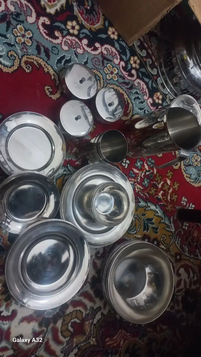 سرویس استیل|ظروف سرو و پذیرایی|مشهد, خواجه ربیع|دیوار