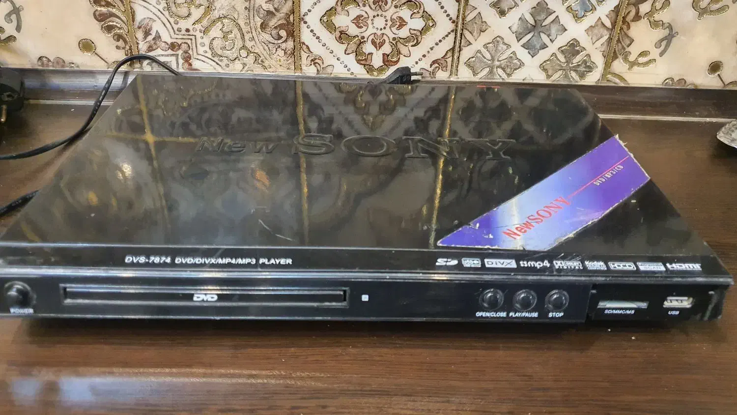 دی وی دی اصل سونی فلش خور|پخش‌کننده DVD و ویدیو|تهران, افسریه شمالی|دیوار