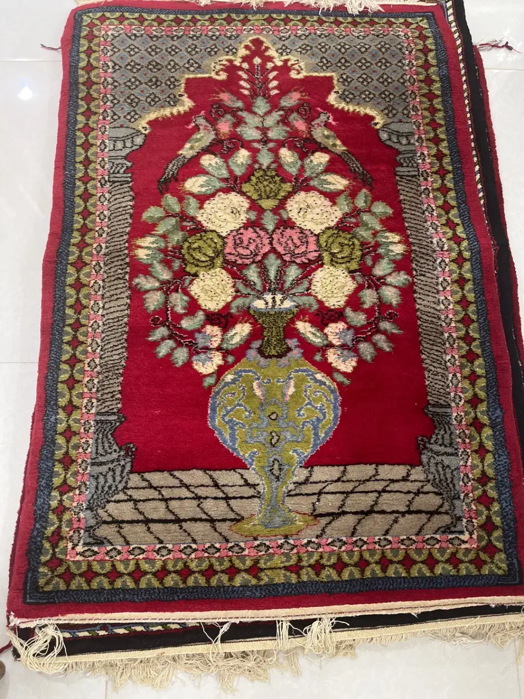 فرش دستباف|فرش|اصفهان, مهدی آباد|دیوار