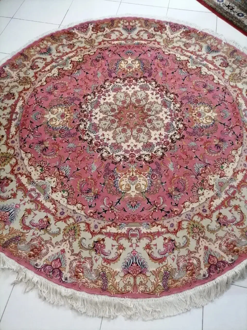 فرش دستبافت تبریز گل ابریشم|فرش|تهران, ایوانک|دیوار