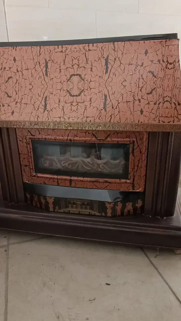 بخاری طرح شومینه|بخاری، هیتر، شومینه|سهند, |دیوار