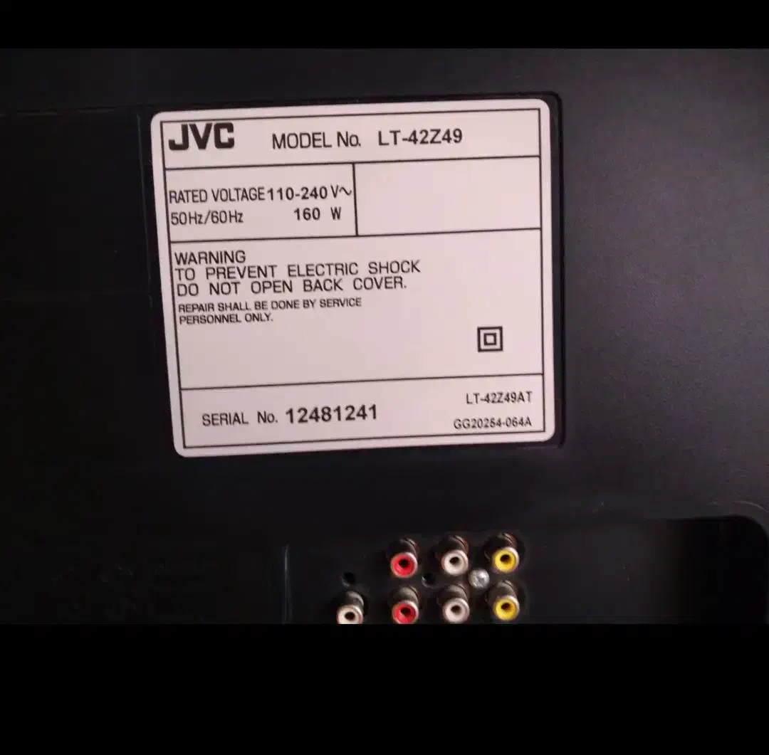 تلویزیون جی وی سی 42|تلویزیون و پروژکتور|تهران, شیوا|دیوار
