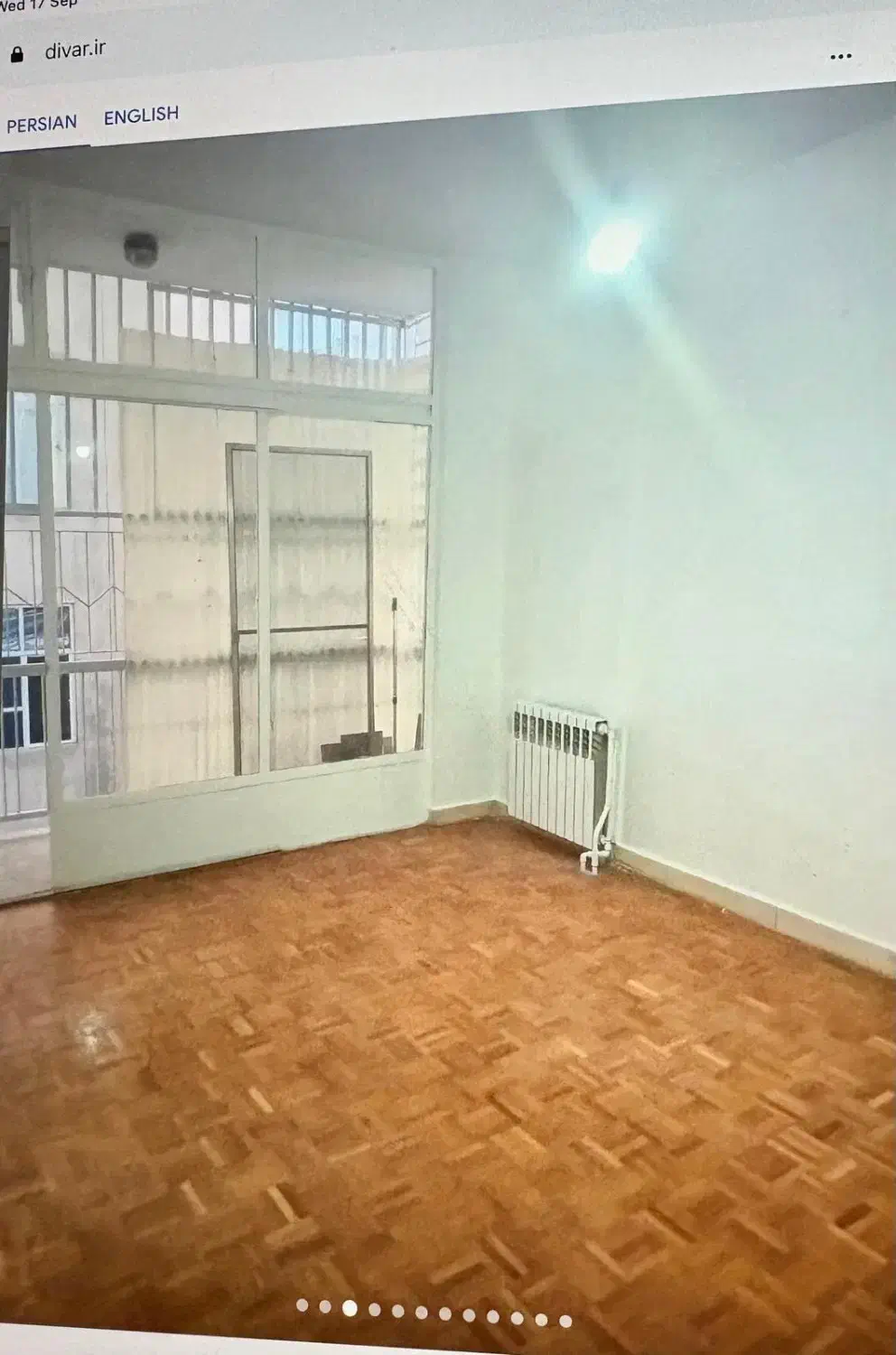 آپارتمان ۱۲۰ متری دو خوابه پر نور