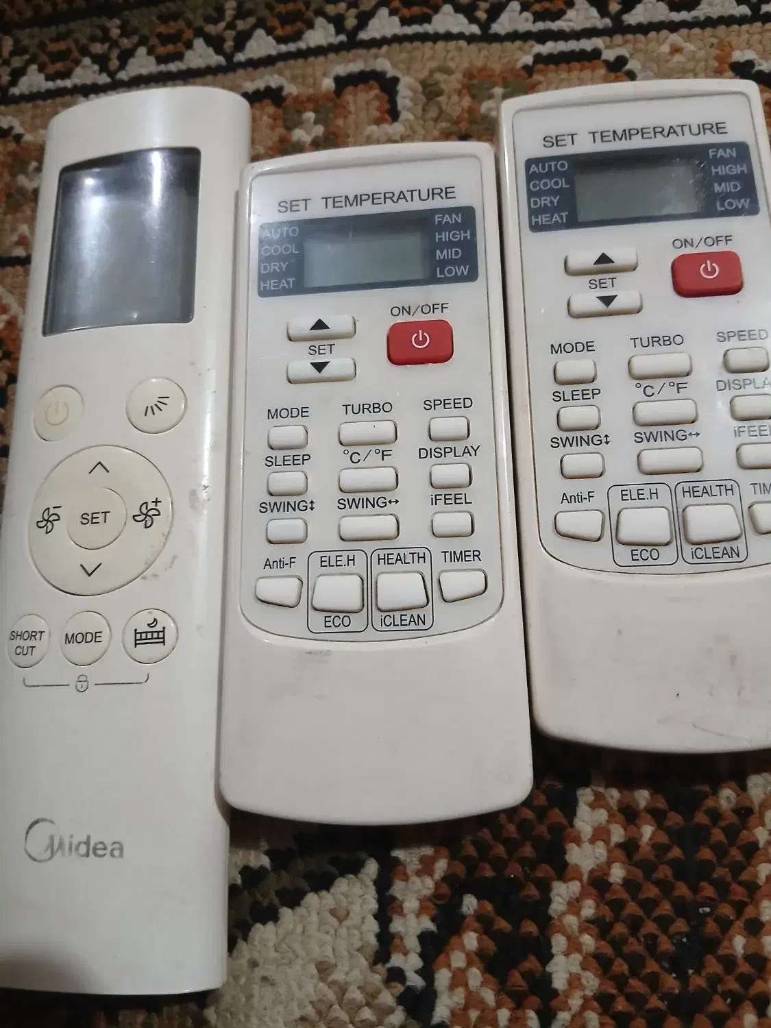 فروش انواع کنترل کولروتلوزیون دسته دو|تلویزیون و پروژکتور|قشم, |دیوار