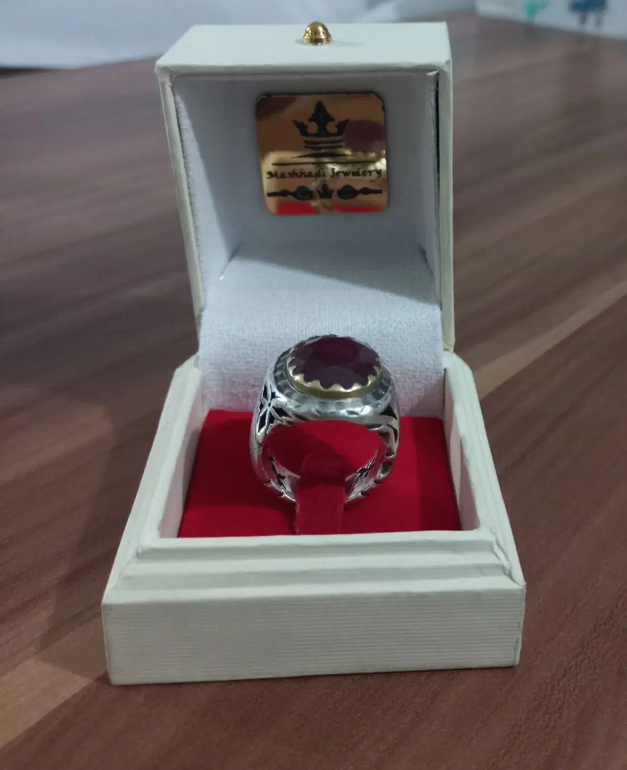 انگشتر یاقوت سرخ آفریقایی درشت|جواهرات|بجنورد, |دیوار