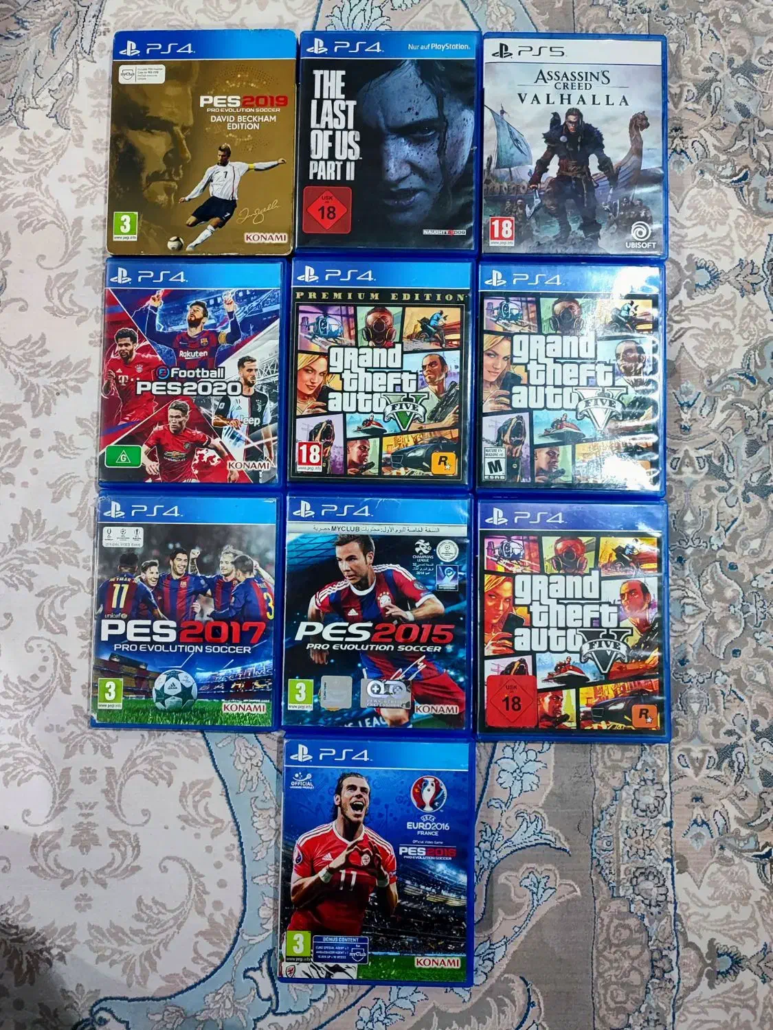 2020 Valhalla Pes2019 Gta V 2016 Last 2017 پس 2015|کنسول، بازی ویدئویی و آنلاین|تهران, مشیریه|دیوار