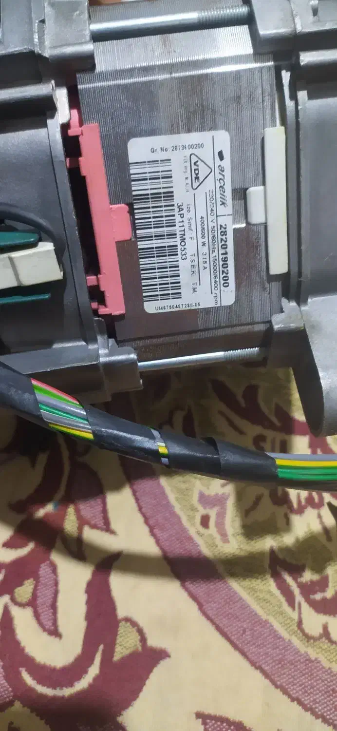 موتور لباسشویی پارس سالم|ماشین لباسشویی و خشککن لباس|لالجین, |دیوار