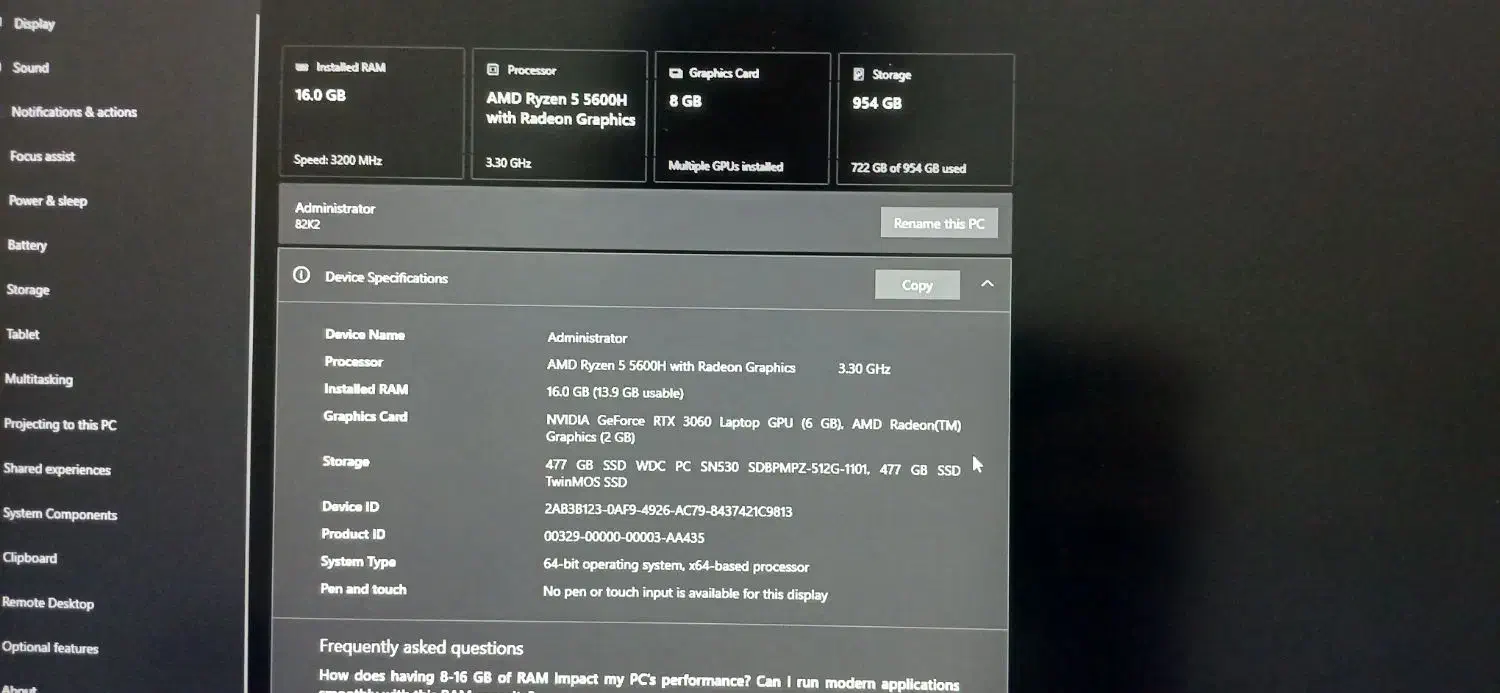 لپتاپ گیمینگ lenovo|رایانه همراه|تهران, بریانک|دیوار