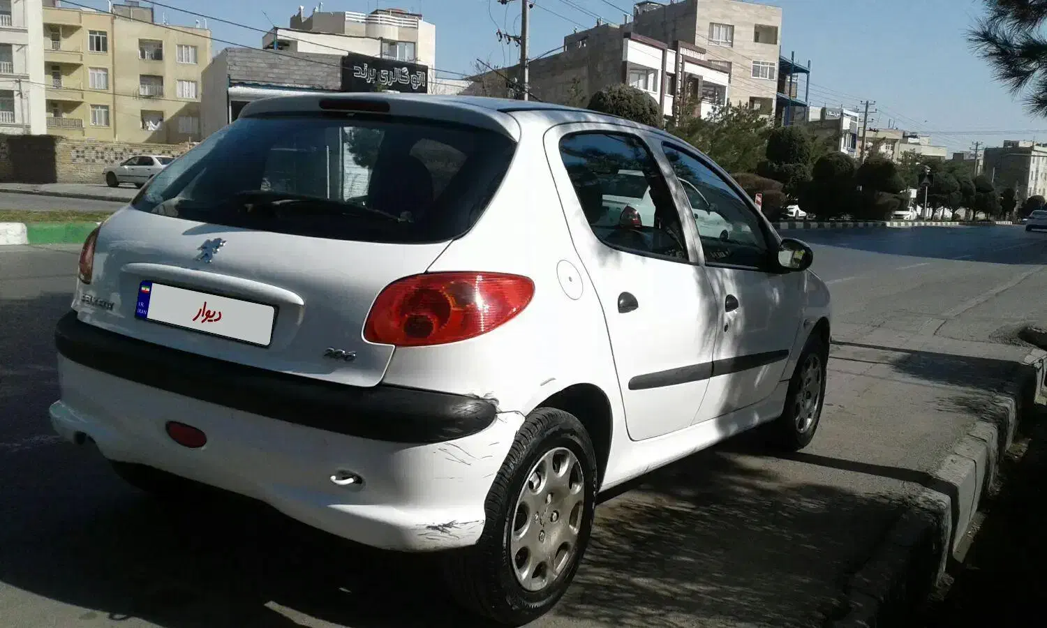 206 مدل 95 تک برگ|خودرو سواری و وانت|مشهد, نیروی هوایی|دیوار