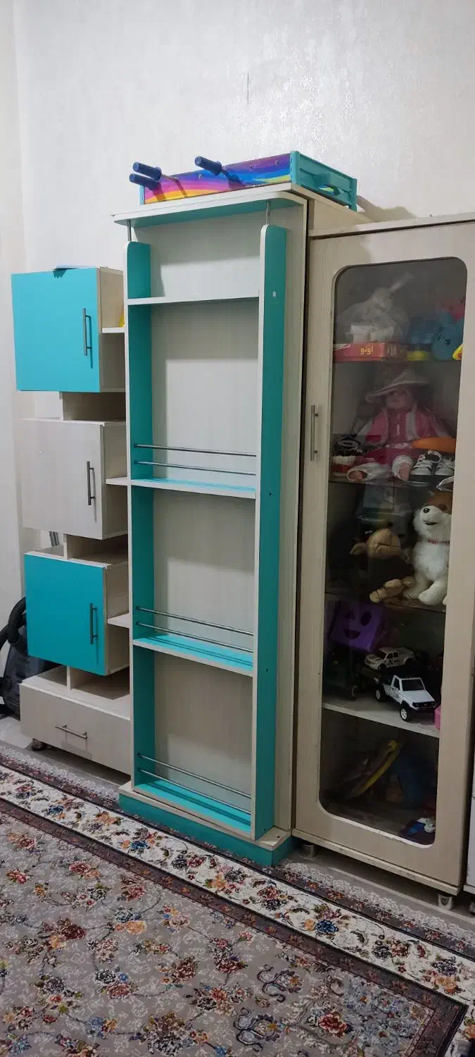 سرویس کمدوتختخواب نوجوان|تخت و سرویس خواب|ری, دولتآباد|دیوار