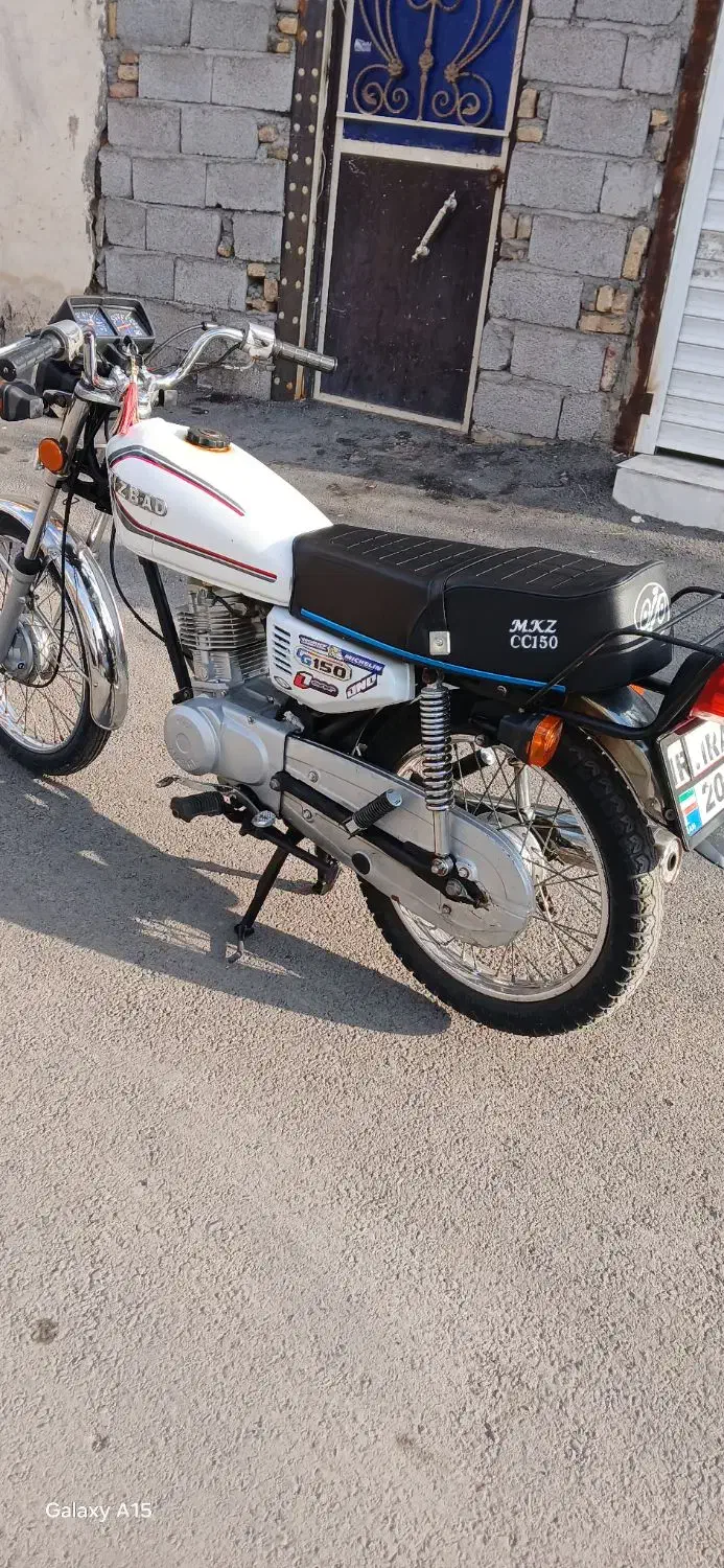 تیزکار مزایده تمیز درحد خشک ۱۲۵|موتورسیکلت|میانه, |دیوار