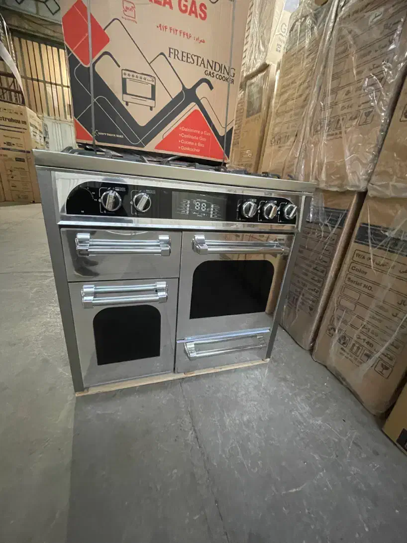 اجاق گاز طرح فر استیل رویه چدن|اجاق گاز و لوازم برقی پختوپز|تهران, تهرانپارس غربی|دیوار