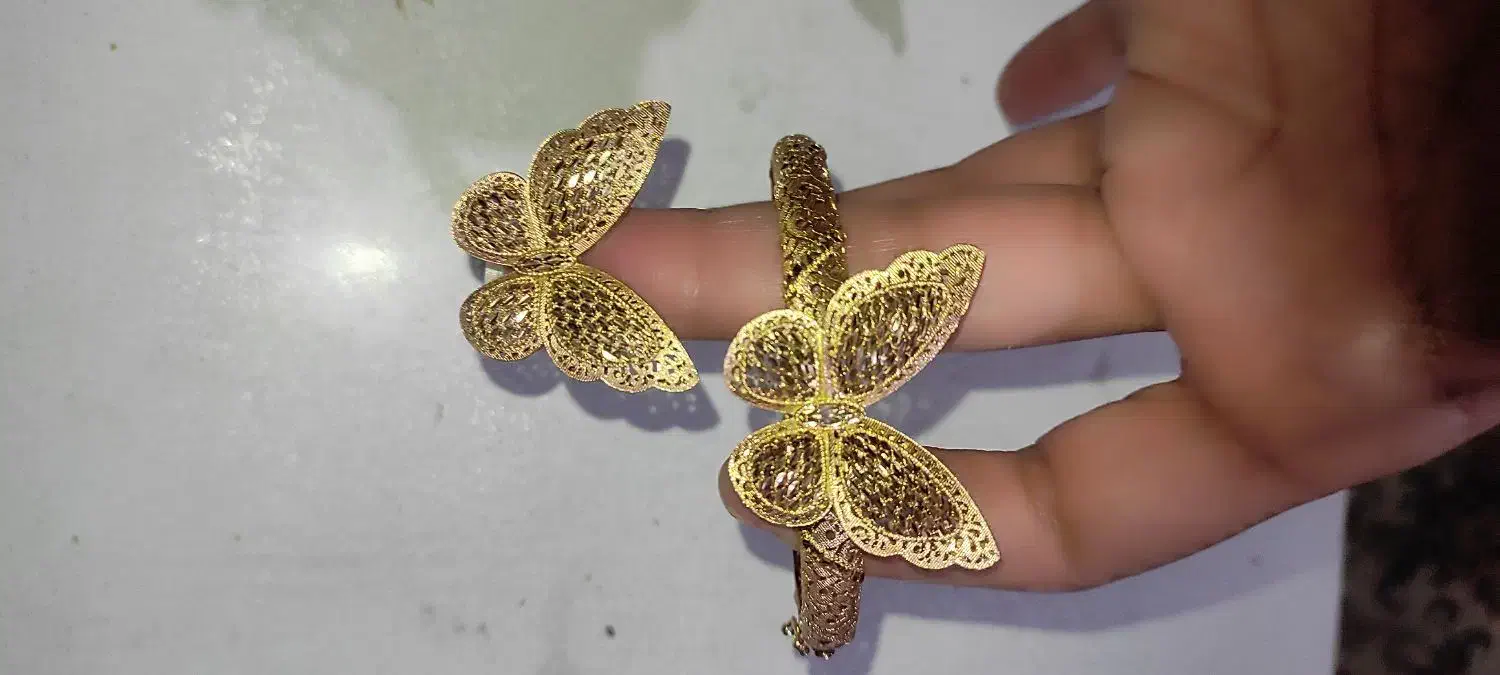 انگشتر و دستبند ست پروانه نو|جواهرات|کرج, گلشهر|دیوار