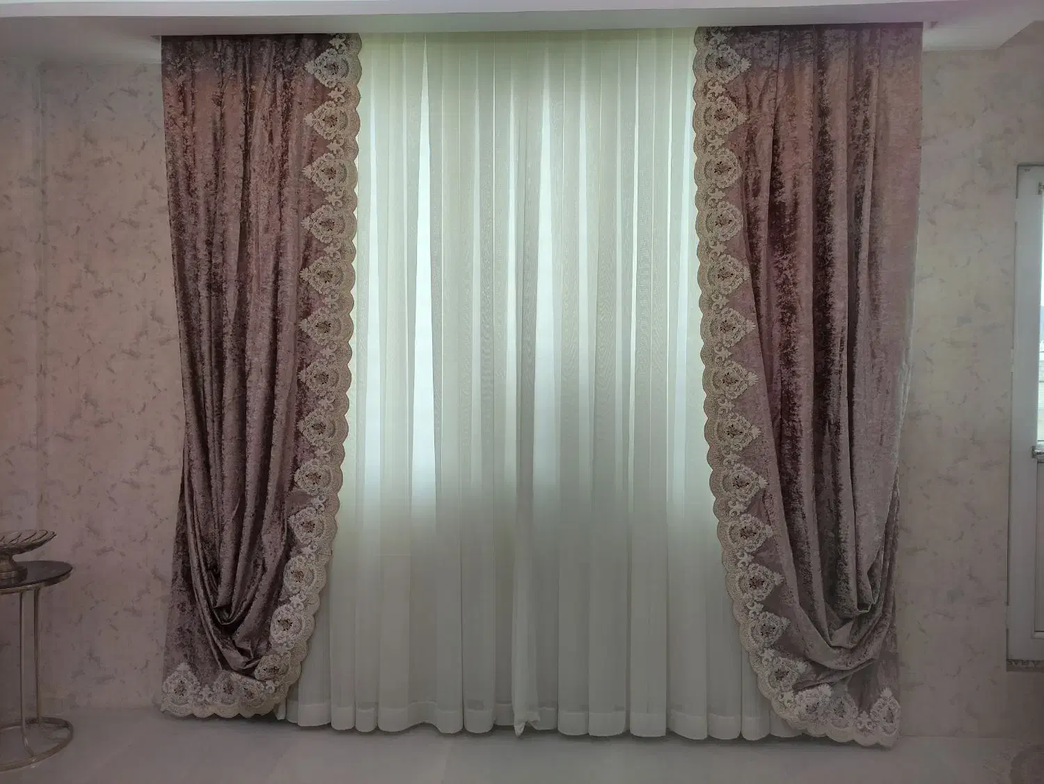 شال پرده|پرده، رانر، رومیزی|کرمانشاه, |دیوار