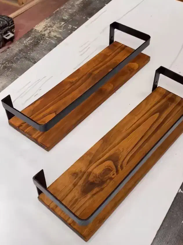 شلف چوبی|کتابخانه، شلف، قفسه‌های دیواری|لنگرود, |دیوار