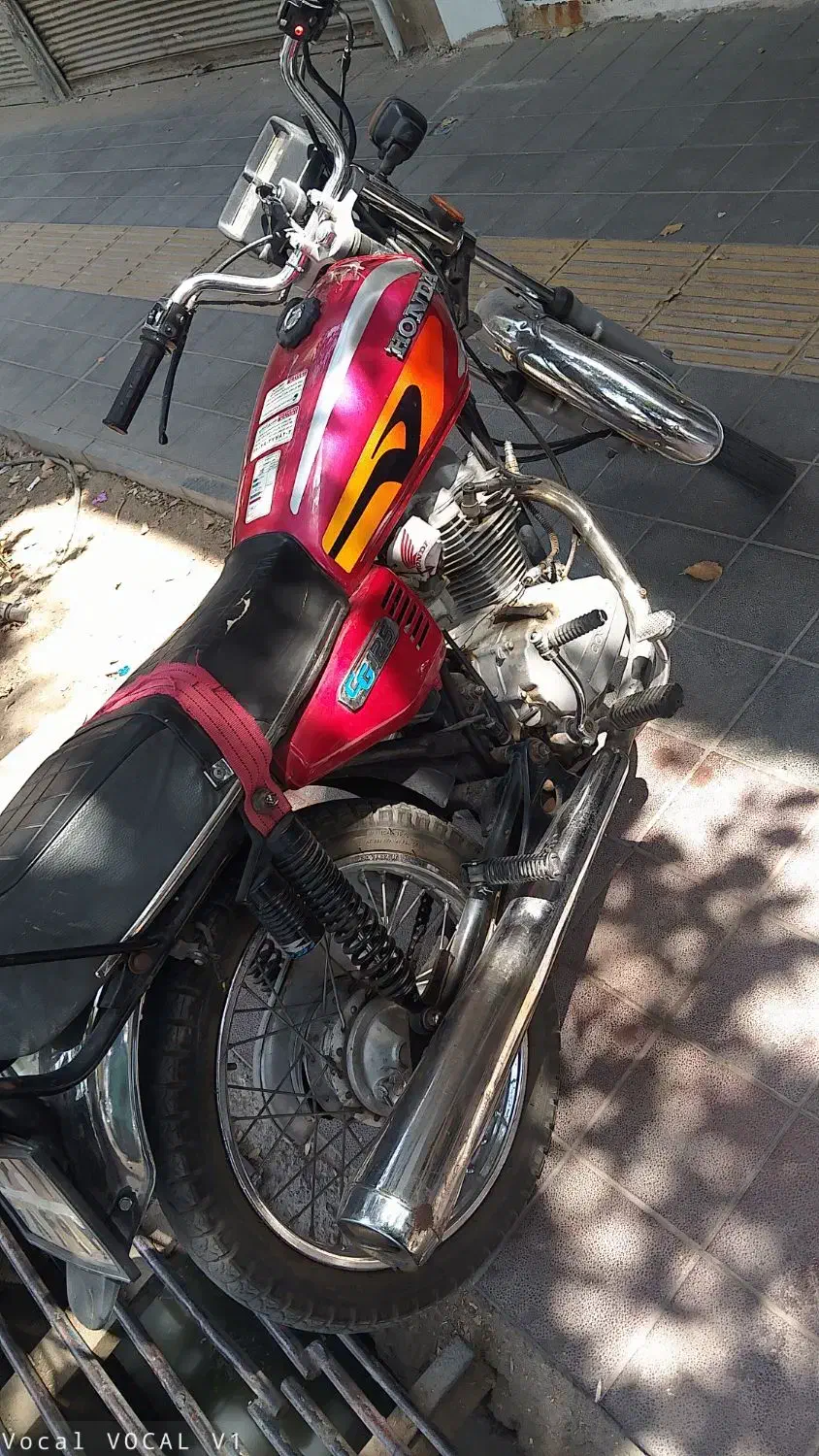 هوندا ۱۲۵ مدل۸۶|موتورسیکلت|قنوات, |دیوار