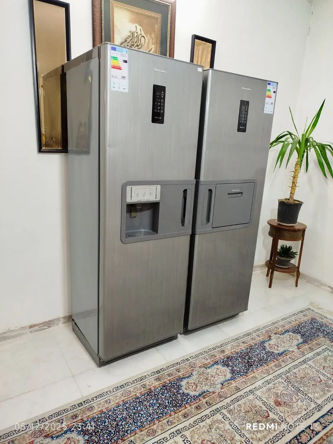 یخچال فریزر دوقلوی هیمالیا ۳۴ فوت|یخچال و فریزر|مشهد, الهیه|دیوار