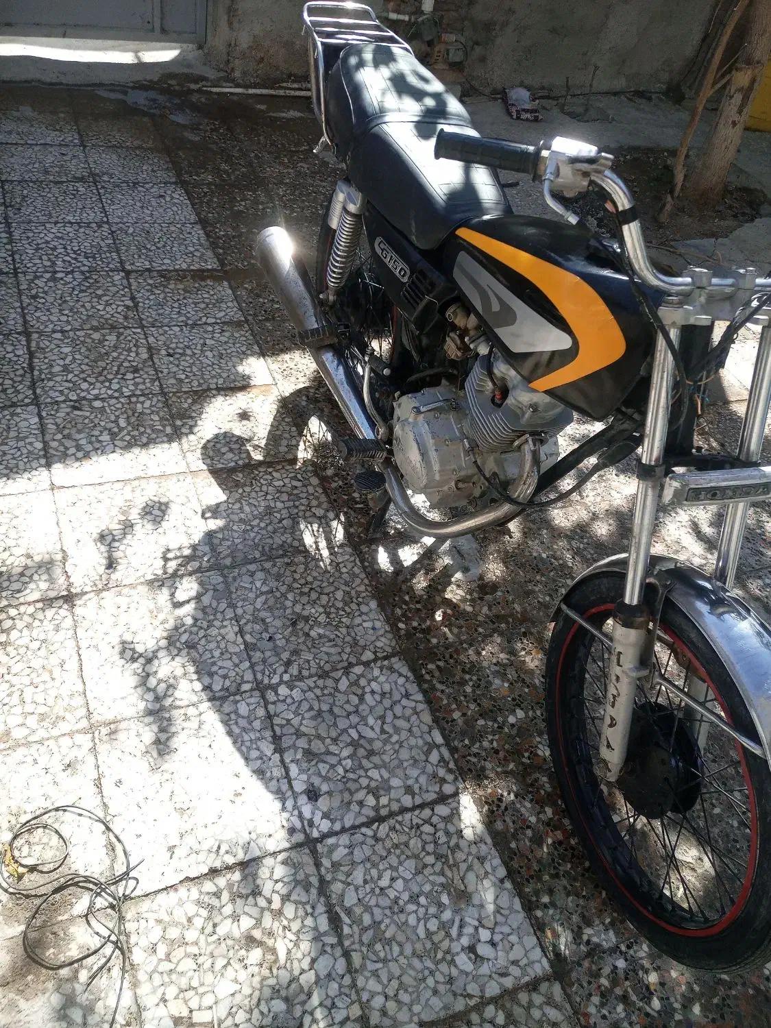 هندا 125|موتورسیکلت|خاش, |دیوار