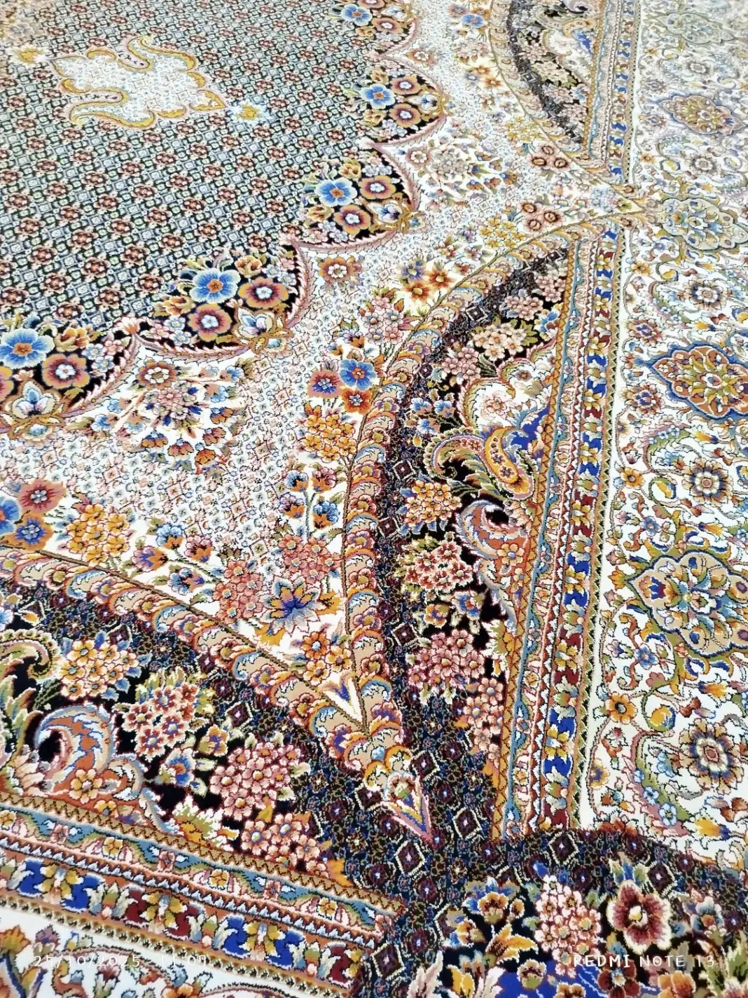 فرش ۱۲متری یک جفت|فرش|گمیشان, |دیوار