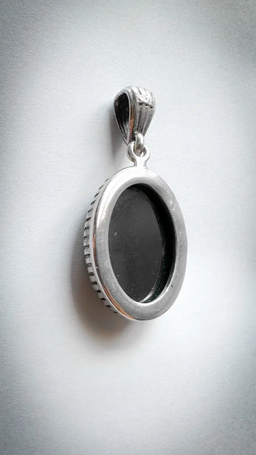 پلاک نقره، سنگ حدید صینی|جواهرات|کرج, باغستان|دیوار