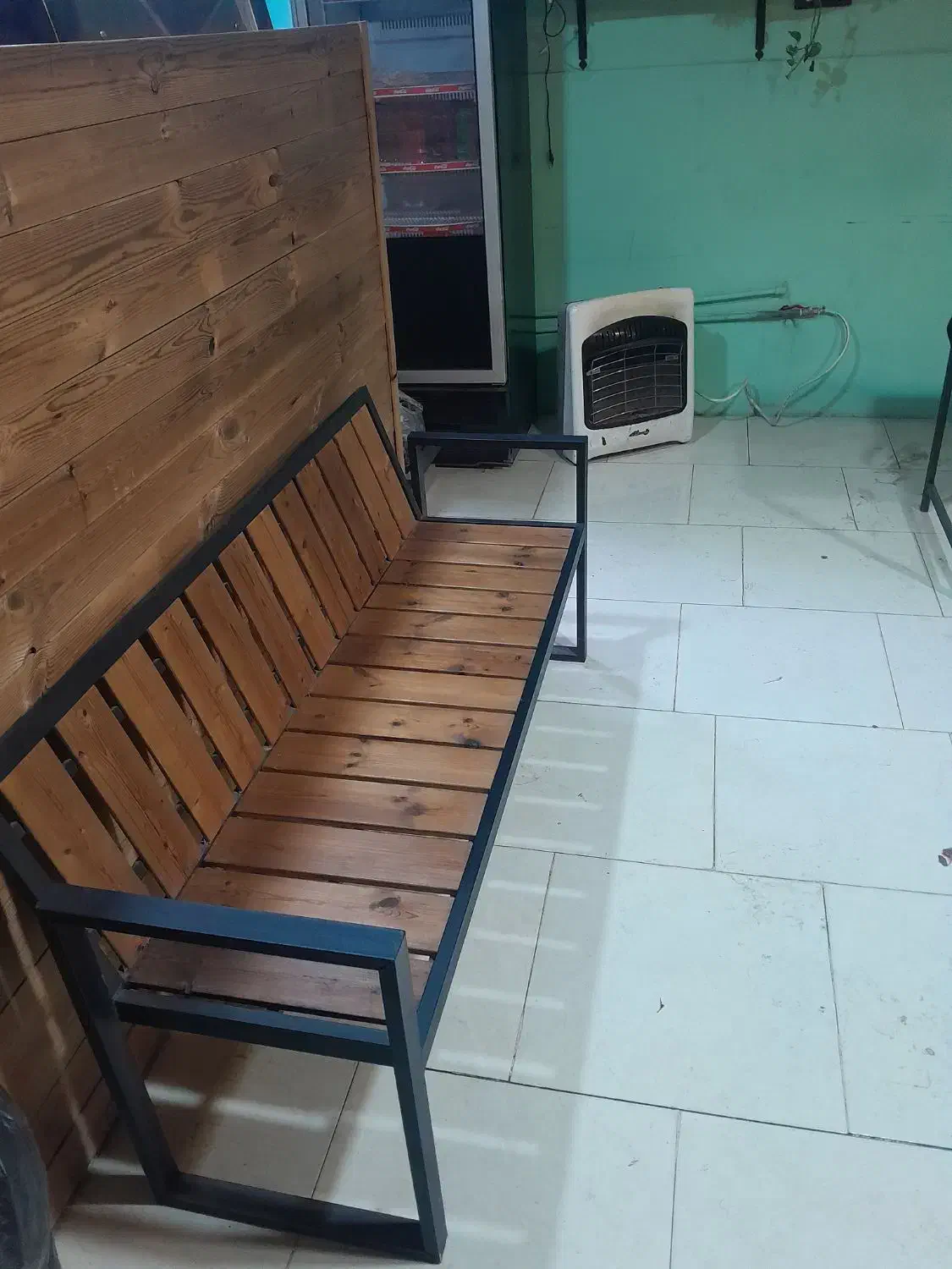 میز و صندلی کافه باغ ناهارخوری نیمکت چوبی ترموود|میز و صندلی غذاخوری|تهران, شهید رجایی|دیوار