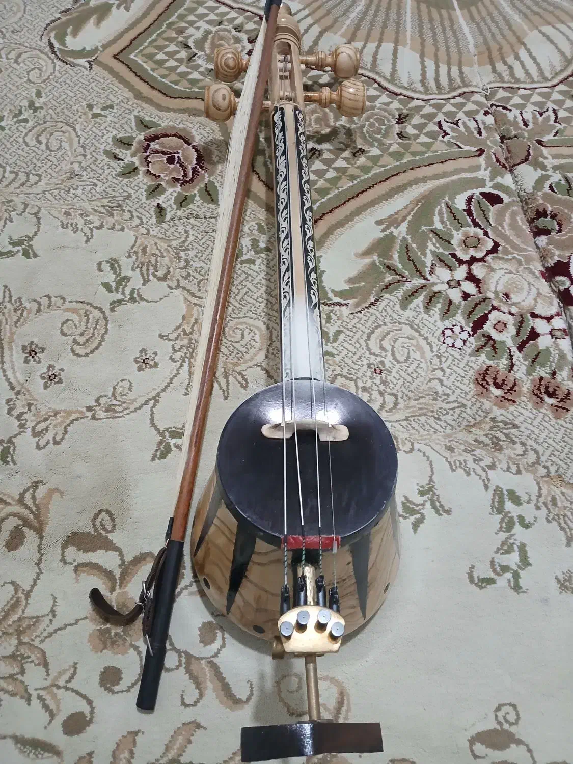 کمانچه پشت باز زبانگنجشک حرفه ای|سازهای سنتی|تهران, مسعودیه|دیوار