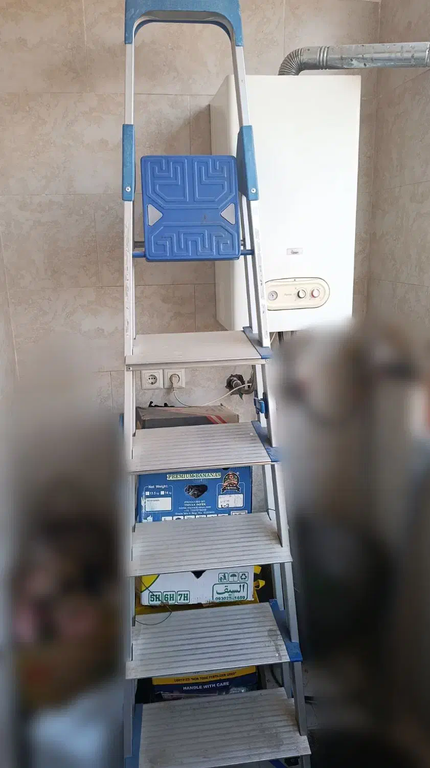 نردبان 5 پله مدل (هایلوکس)|ابزارآلات|قم, پردیسان|دیوار