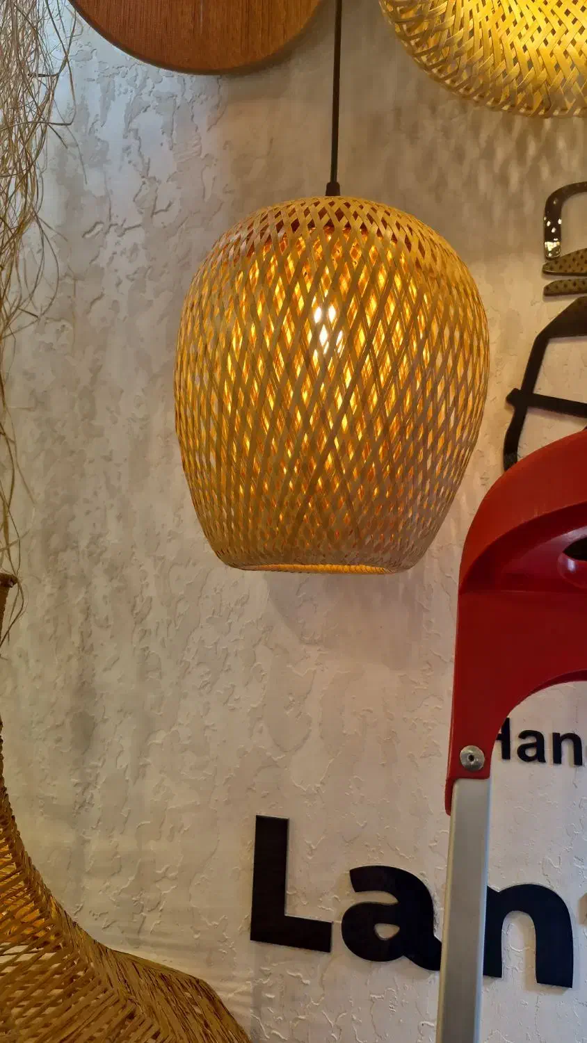 لوستر بامبو ترکی|لوستر و چراغ آویز|تهران, فردوس|دیوار
