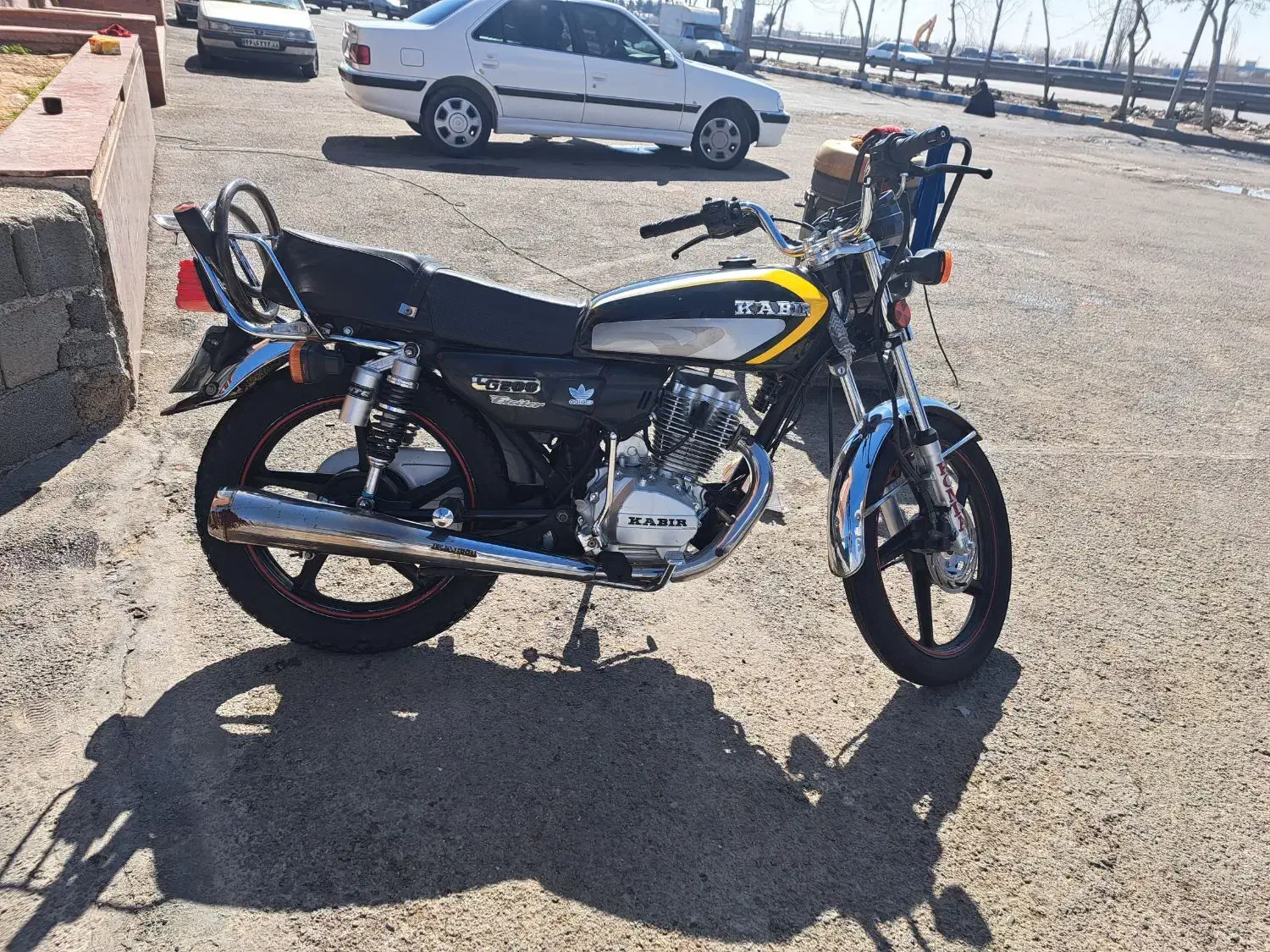 موتورهندا۲۰۰ سی سی کبیر|موتورسیکلت|ری, شهرک نظامی|دیوار