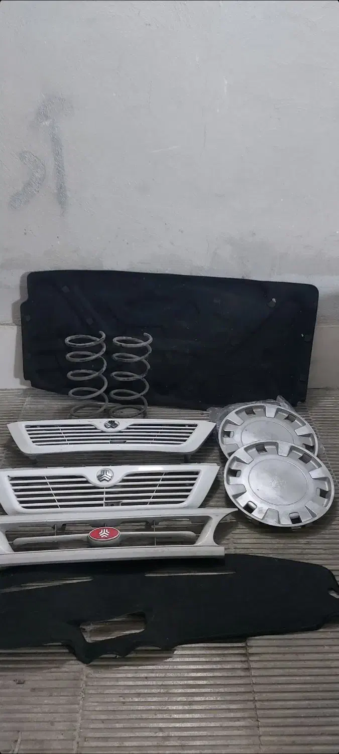 لوازم یدکی  فنرلول.قالپاق.طاقچه.کنسول روداشبرد.کفی|قطعات یدکی و لوازم جانبی|گرگان, |دیوار