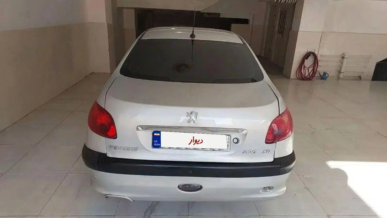 ۲۰۶ اس دی وی۸ فول مدل۸۶|خودرو سواری و وانت|زنجان, |دیوار