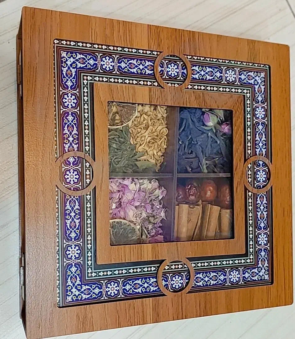 جعبه های چوبی فانتزی ،فروش عمده و تکی|ظروف سرو و پذیرایی|شیراز, شاهچراغ|دیوار