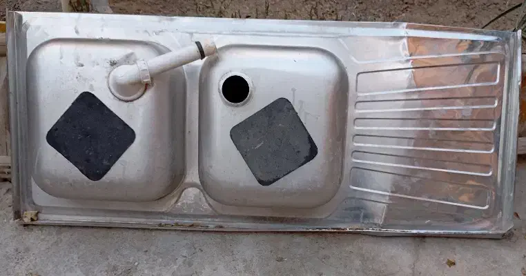 سینک دوقلو|مصالح و تجهیزات ساختمان|زاهدان, |دیوار